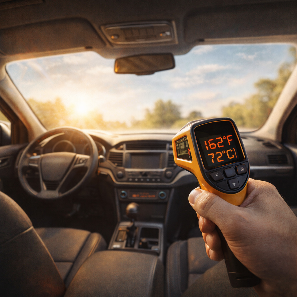 Which Parts of a Car Heat Up the Most in Summer?