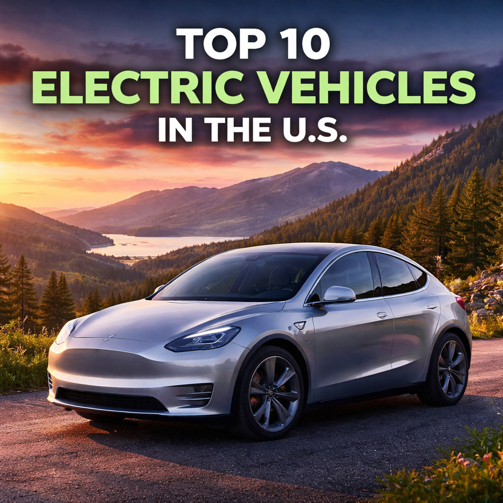 Top 10 Electric Vehicles in the U.S. (2025–2026 Guide)