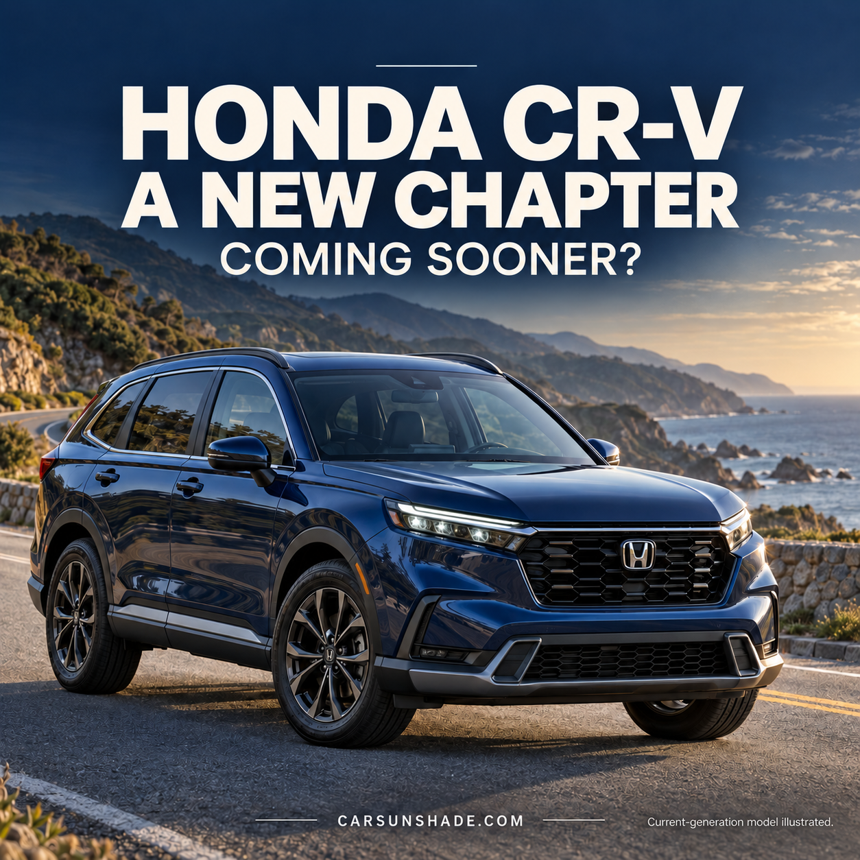 A New Honda CR-V Could Arrive Sooner Than Expected
