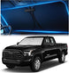 Toyota Tundra windshield sunshade offering full windshield coverage and UV protection