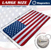Magnelex large size windshield sunshade with dimensions and storage bag.