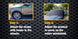 Instructions for using a car windshield snow cover with images of a car and text on a black background.