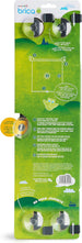 Brica product packaging with green background and text