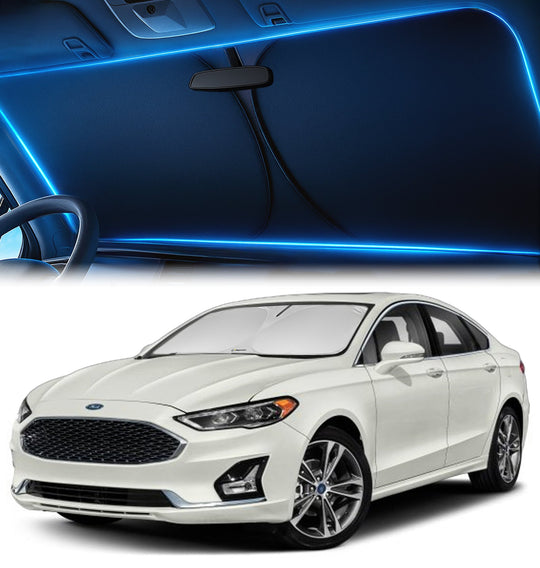 Custom-Fit Windshield Sunshade for Ford Fusion 2013-2021