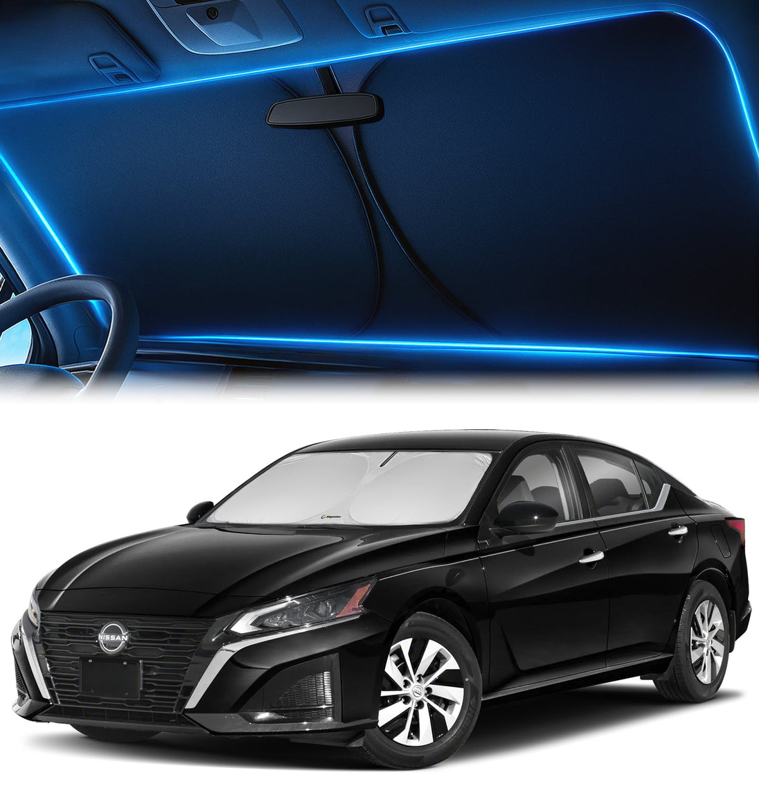 Custom-Fit Windshield Sunshade for Nissan Altima 2019-2025