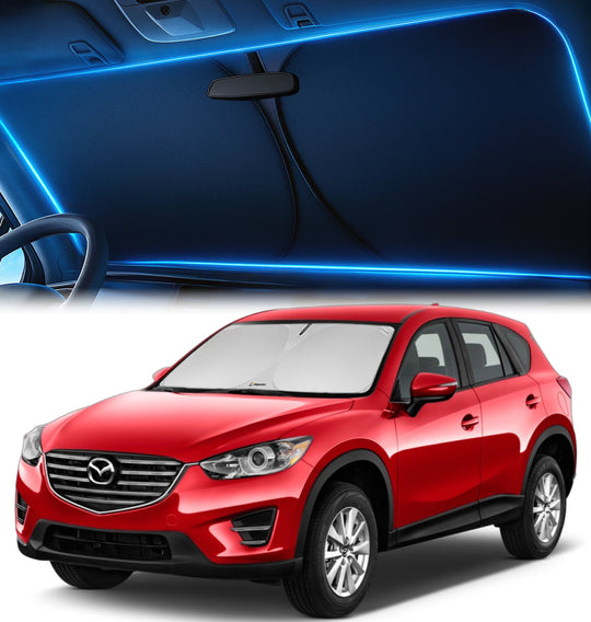 Custom-Fit Windshield Sunshade for Mazda CX-5 2013-2016