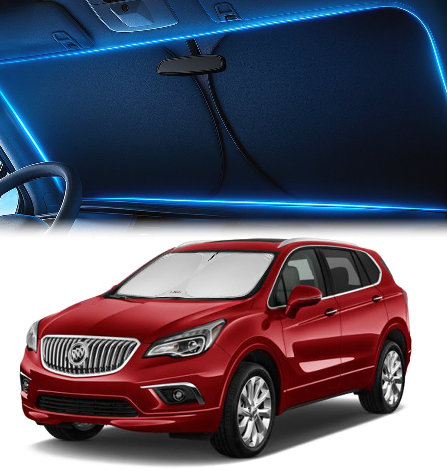 Custom-Fit Windshield Sunshade for Buick Envision 2016-2020