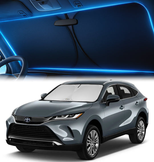 Custom-Fit Windshield Sunshade for Toyota Venza 2021-2024