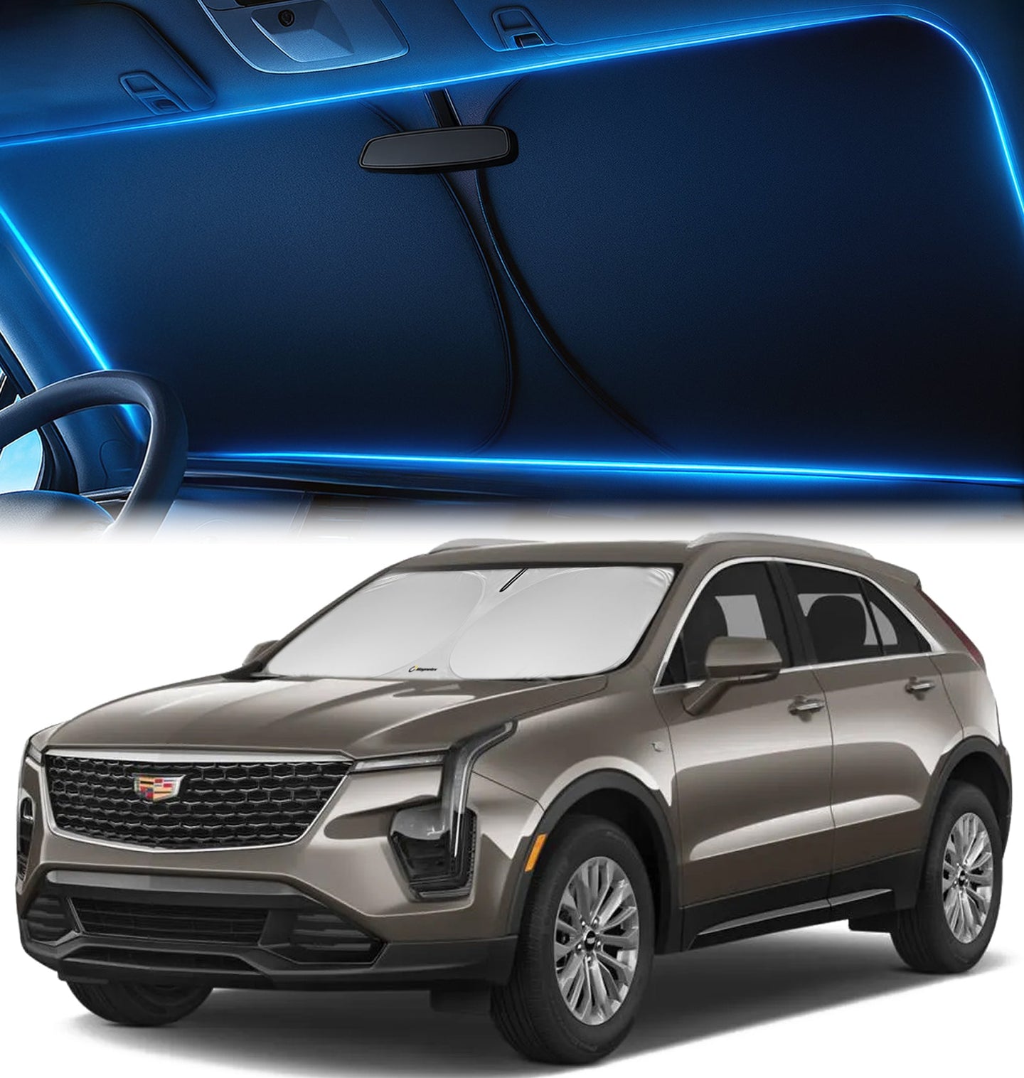 Custom-Fit Windshield Sunshade for Cadillac XT4 2019-2025