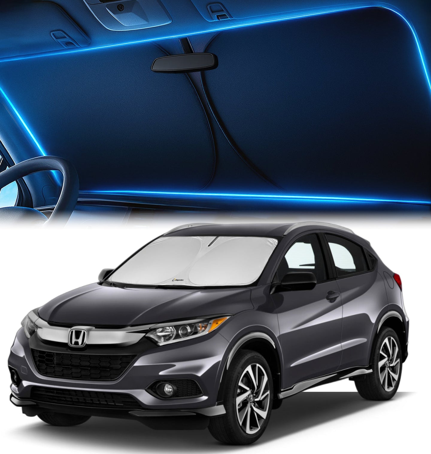 Custom-Fit Windshield Sunshade for Honda HR-V 2016-2022