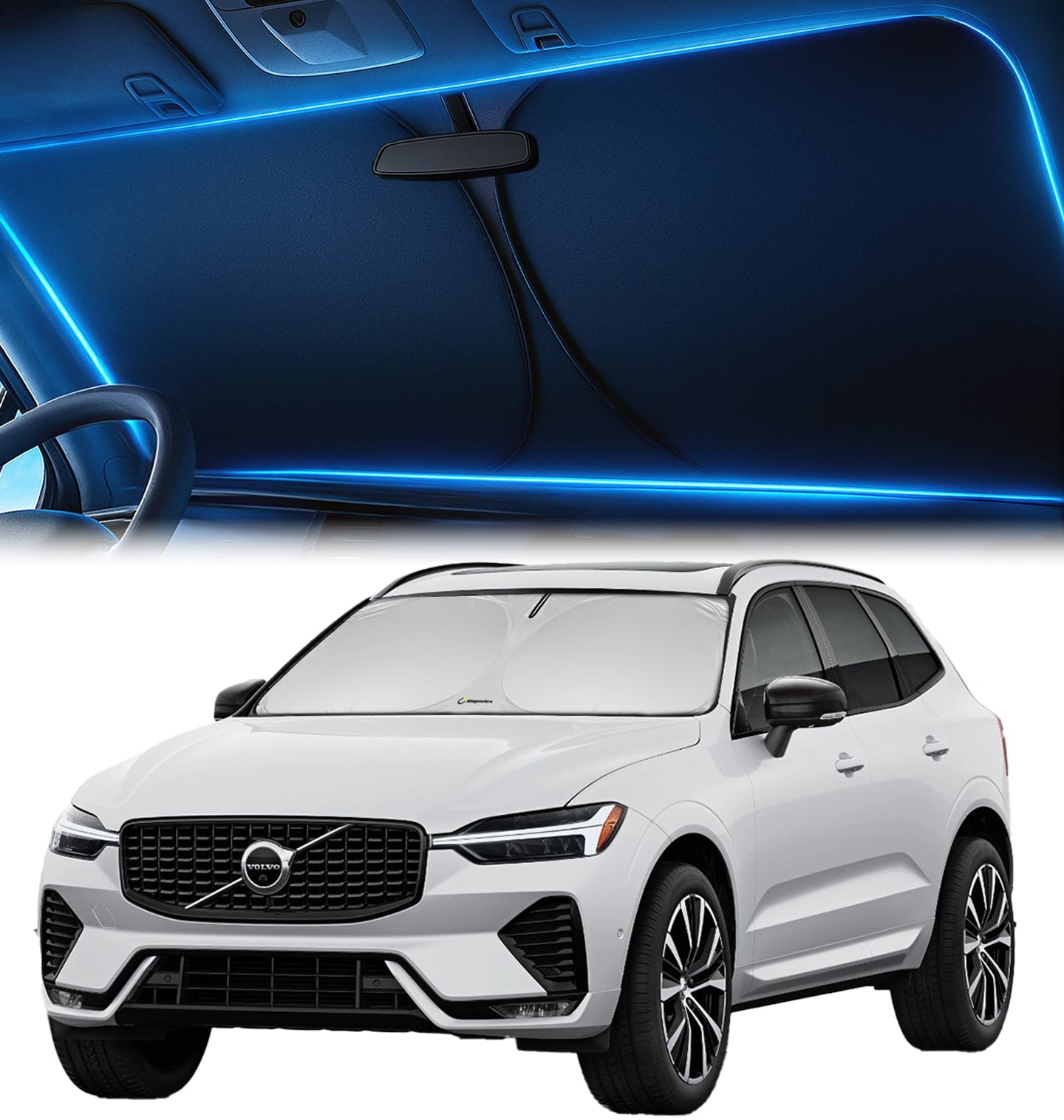 Custom-Fit Windshield Sunshade for Volvo XC60 2018-2026