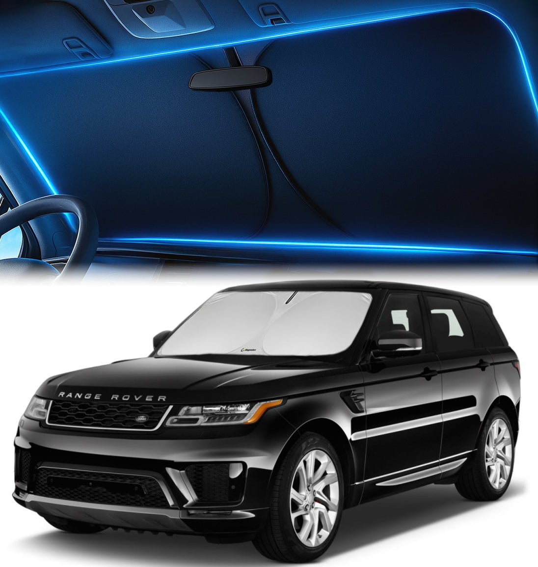 Custom-Fit Windshield Sunshade for Land Rover Range Rover Sport 2014-2022