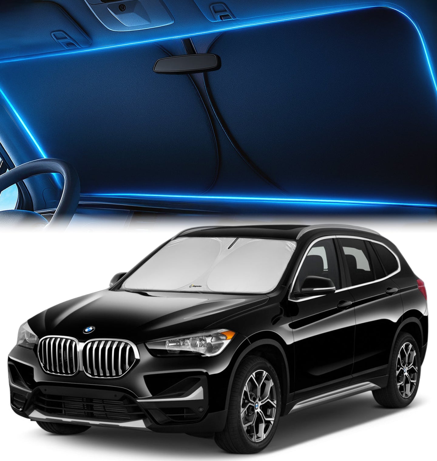 Custom-Fit Windshield Sunshade for BMW X1 2016-2022