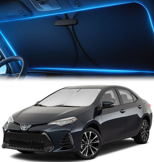 Custom-Fit Windshield Sunshade for Toyota Corolla 2014-2019