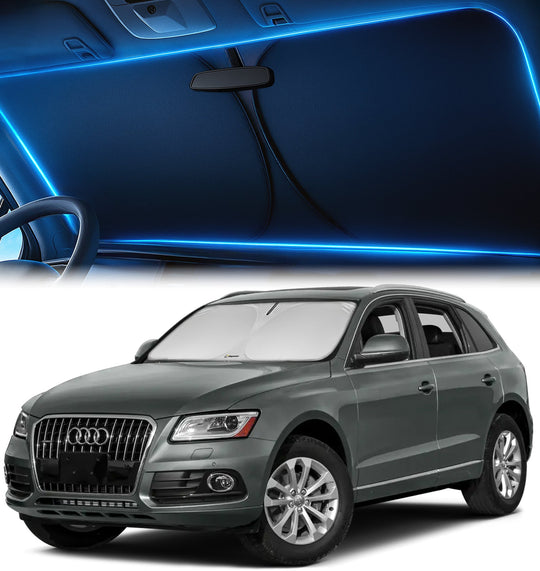 Custom-Fit Windshield Sunshade for Audi Q5, SQ5 2009-2017