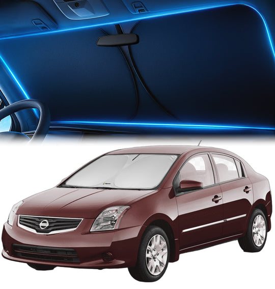 Custom-Fit Windshield Sunshade for Nissan Sentra 2007-2012