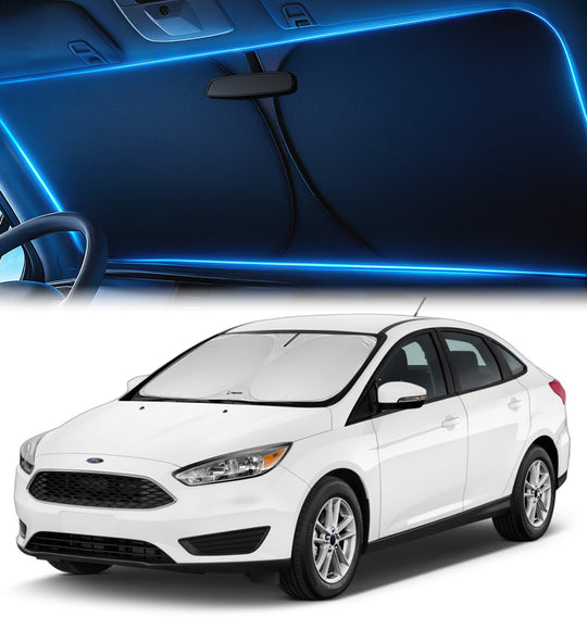 Custom-Fit Windshield Sunshade for Ford Focus 2012-2018