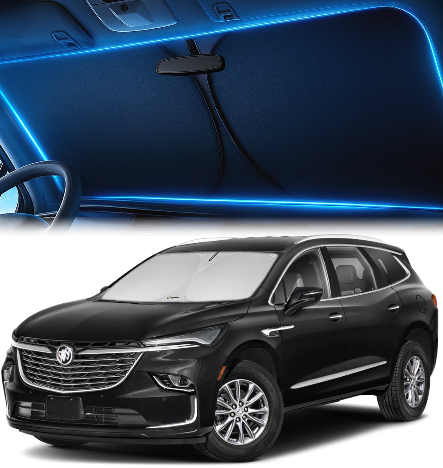 Custom-Fit Windshield Sunshade for Buick Enclave 2018-2024