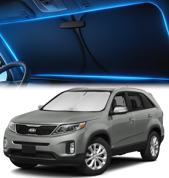 Custom-Fit Windshield Sunshade for Kia Sorento 2011-2015