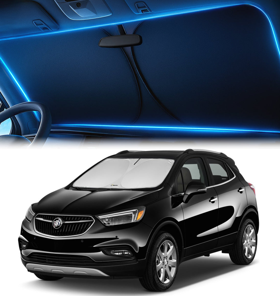 Custom-Fit Windshield Sunshade for Buick Encore 2013-2019