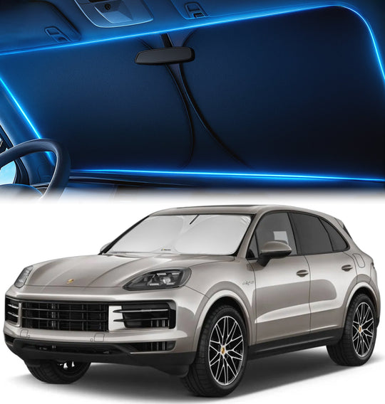 Custom-Fit Windshield Sunshade for Porsche Cayenne 2019-2026