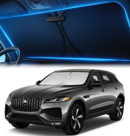 Custom-Fit Windshield Sunshade for Jaguar F-PACE 2016-2026