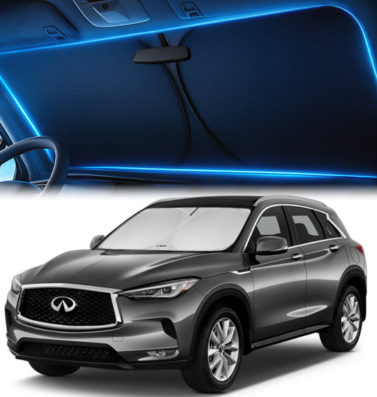 Custom-Fit Windshield Sunshade for Infiniti QX50, QX55 2019-2021
