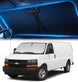 Custom-Fit Windshield Sunshade for Chevrolet Express Cargo Van 1996-2026