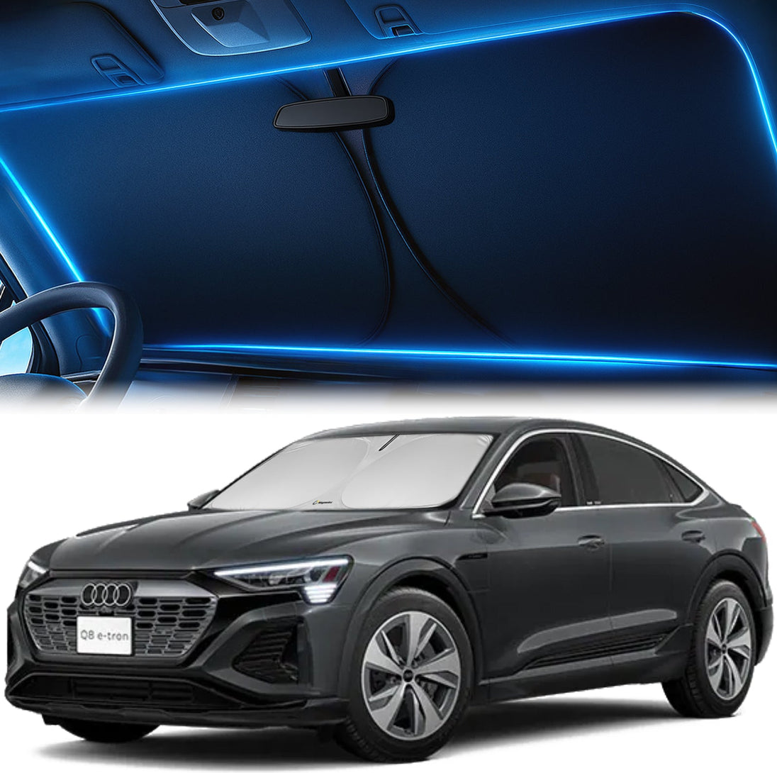Custom-Fit Windshield Sunshade for Audi Q8 e-tron 2024-2025