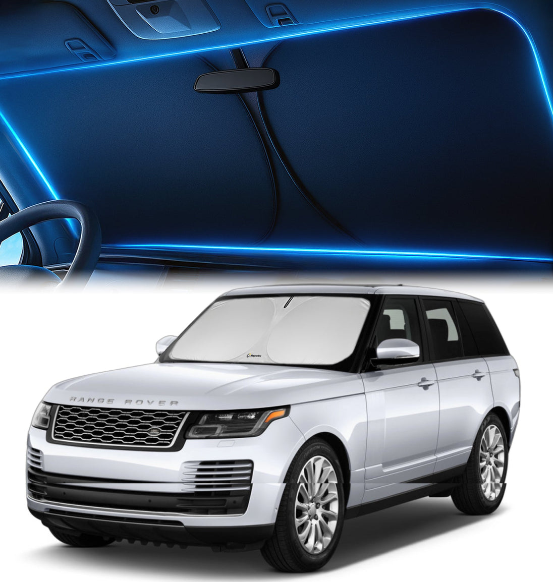 Custom-Fit Windshield Sunshade for Land Rover Range Rover 2013-2021
