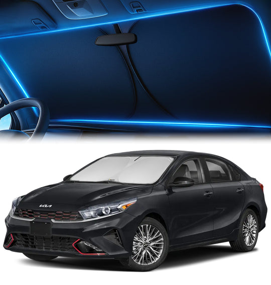 Custom-Fit Windshield Sunshade for Kia Forte 2019-2024