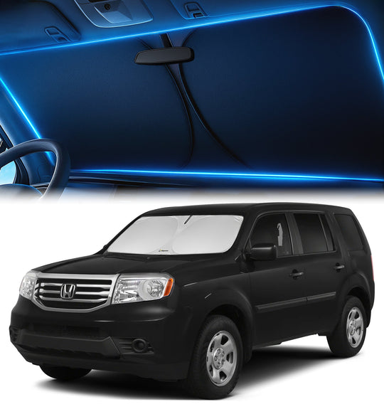 Custom-Fit Windshield Sunshade for Honda Pilot 2009-2015