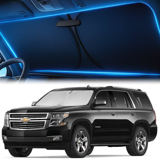 Custom-Fit Windshield Sunshade for Chevrolet Tahoe 2015-2026