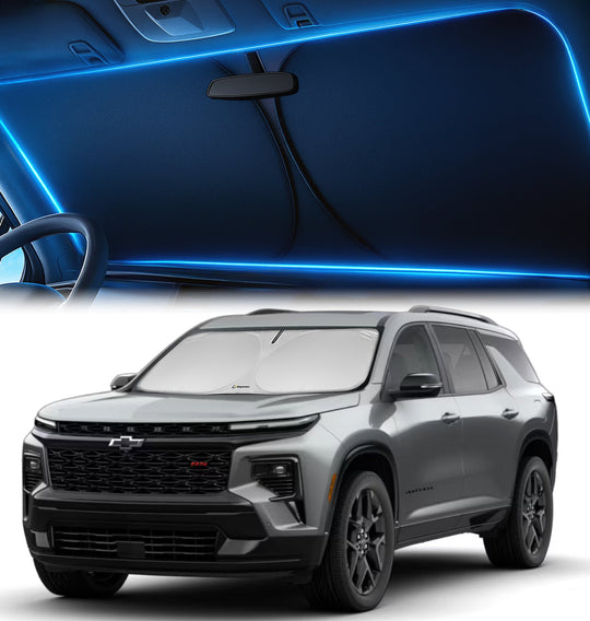 Custom-Fit Windshield Sunshade for Chevrolet Traverse 2018-2026