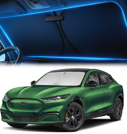 Custom-Fit Windshield Sunshade for Ford Mustang Mach-E 2021-2026