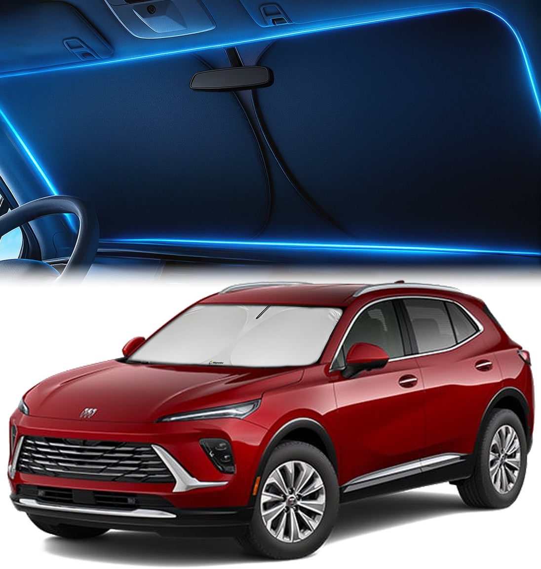 Custom-Fit Windshield Sunshade for Buick Envision 2021-2026