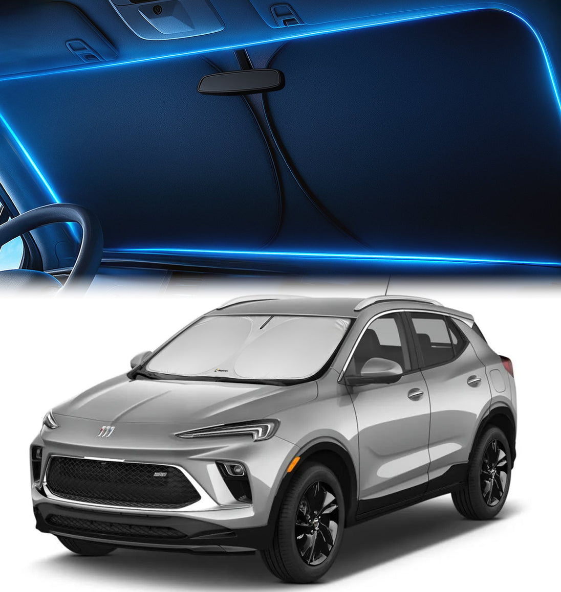 Custom-Fit Windshield Sunshade for Buick Encore 2020-2026