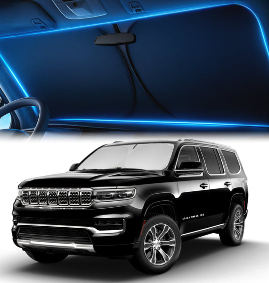 Custom-Fit Windshield Sunshade for Jeep Grand Wagoneer 2022-2026