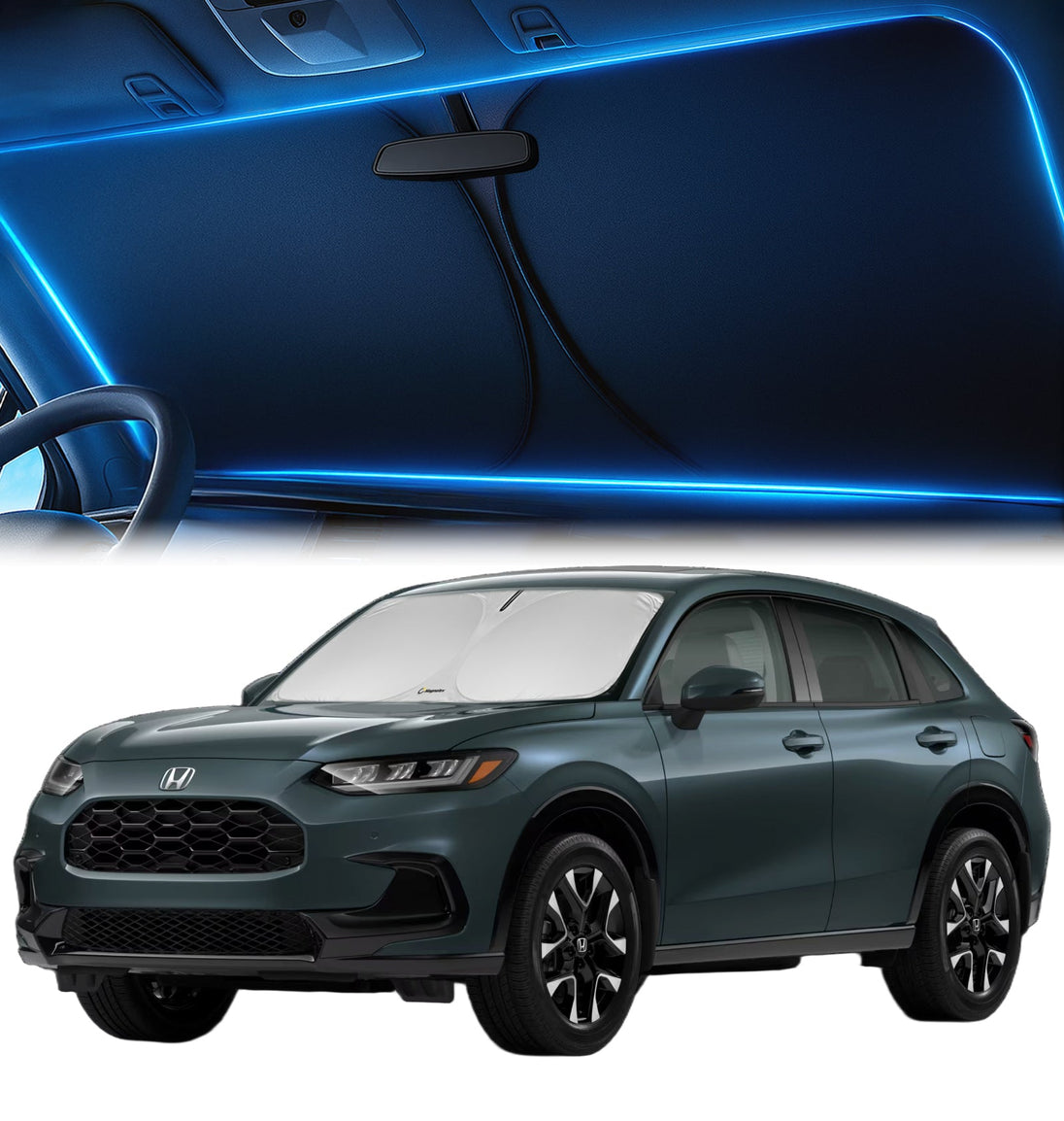 Custom-Fit Windshield Sunshade for Honda HR-V 2023-2026
