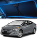 Custom-Fit Windshield Sunshade for Hyundai Elantra 2011-2016