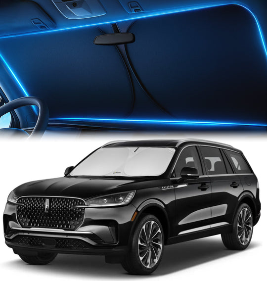 Custom-Fit Windshield Sunshade for Lincoln Aviator 2020-2026