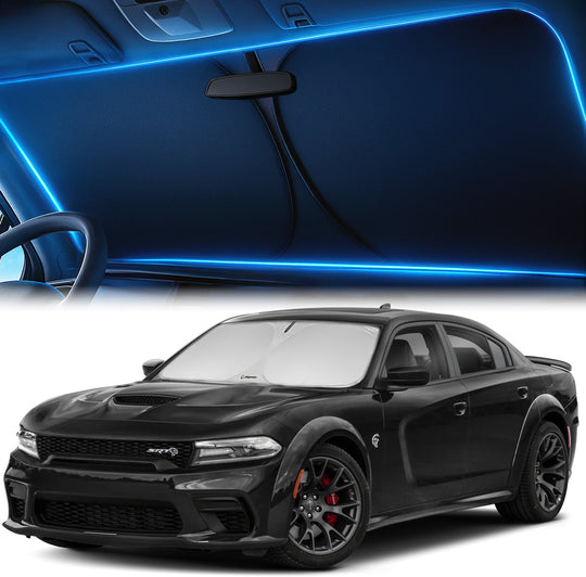 Custom-Fit Windshield Sunshade for Dodge Charger 2011-2023