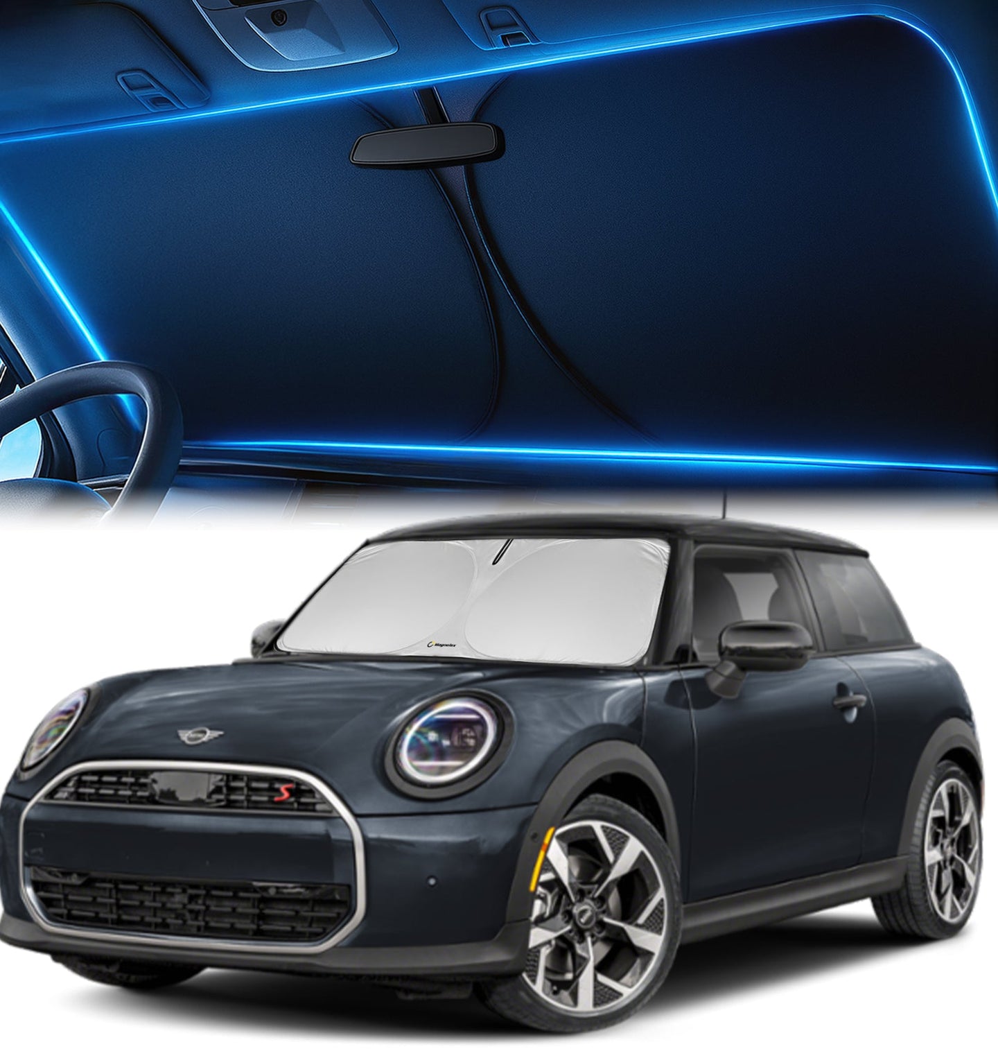 Custom-Fit Windshield Sunshade for MINI Cooper 2014-2026