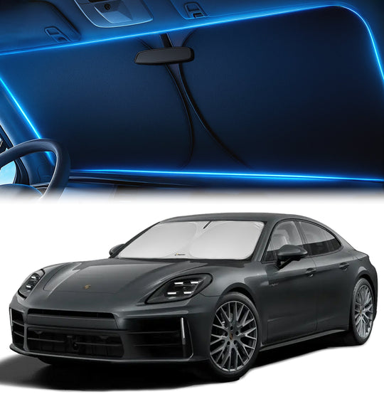 Custom-Fit Windshield Sunshade for Porsche Panamera 2017-2026